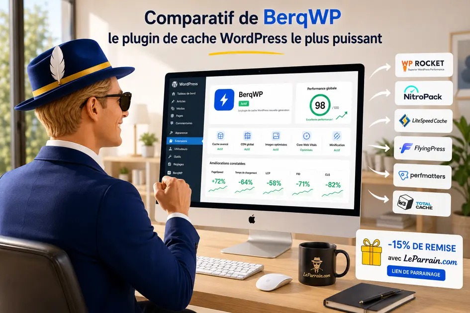 Nouveau parrainage exclusif : BerqWP - le meilleur plugin de cache WordPress + remise exclusive
