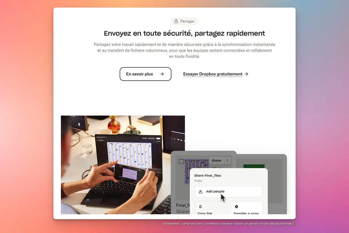 Capture Dropbox